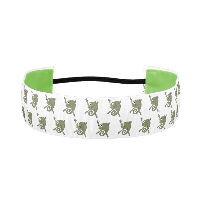 Awesome Chameleon Athletic Headband (Front)