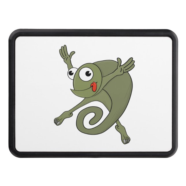 Awesome Chameleon Hitch Cover (Front)