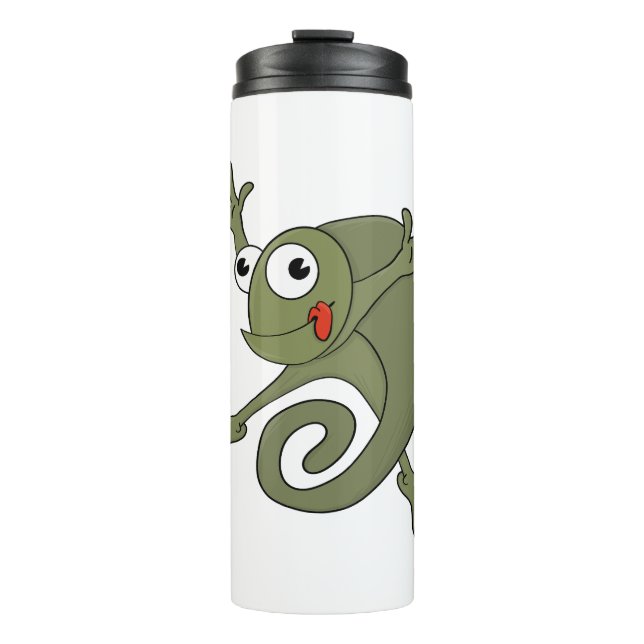 Awesome Chameleon Thermal Tumbler (Front)