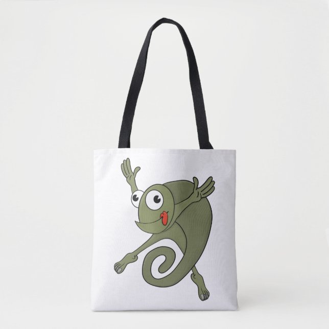 Awesome Chameleon Tote Bag (Front)
