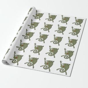 Awesome Chameleon Wrapping Paper
