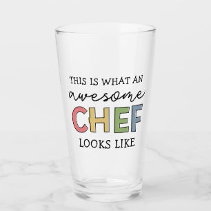Awesome Chef Gifts Best Chef Ever Funny Gift Glass