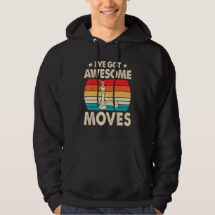 Awesome chess moves  Chess Player Pun Quote Hoodie