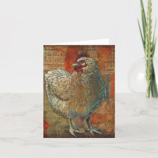 Awesome Chicken Greeting Card