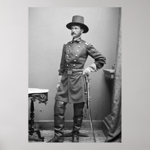 Awesome Civil War Hat, 1860s Poster