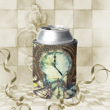 Awesome  Clockwork Can Cooler by stylishdesign1 at Zazzle