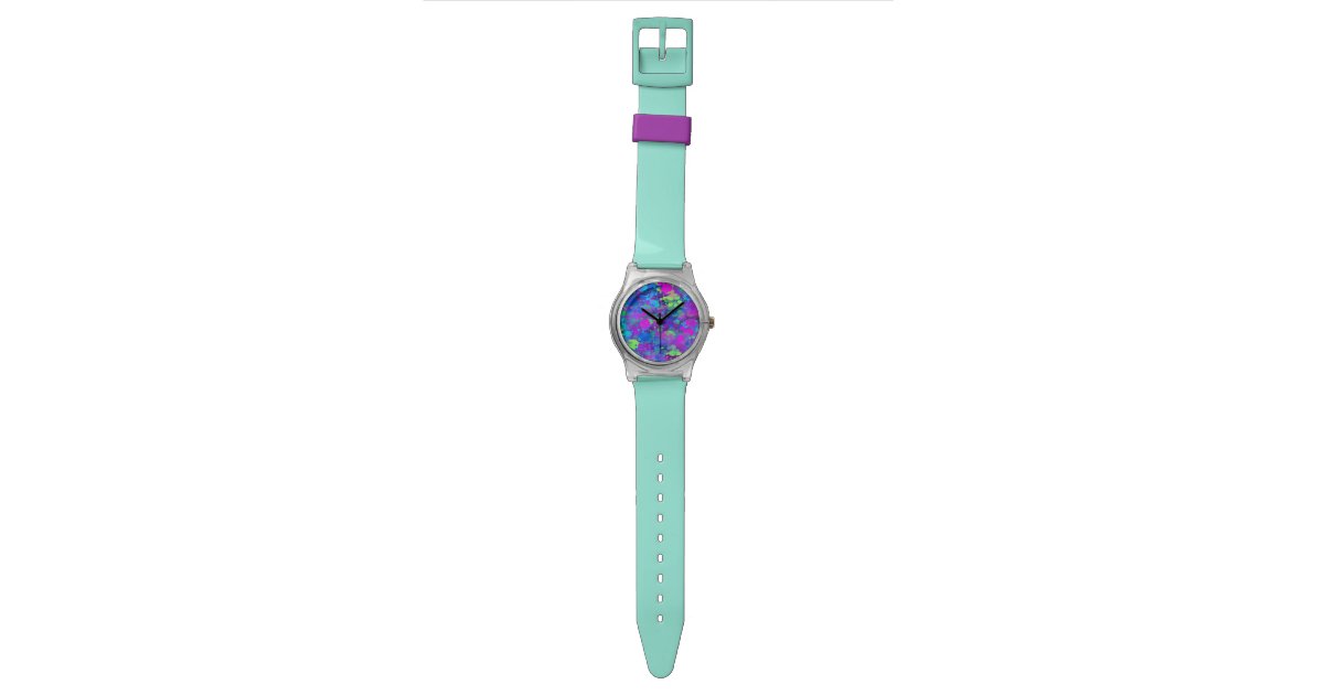 colorful digital watches