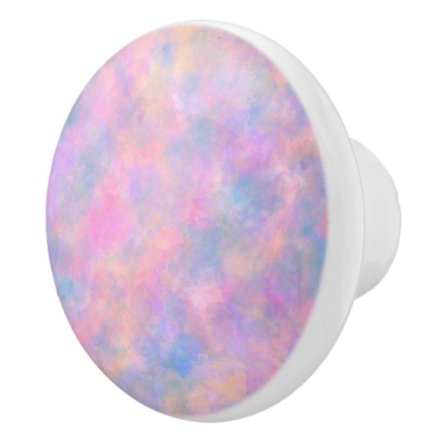 Awesome Combination of Pastel Colors  Ceramic Knob (Right)