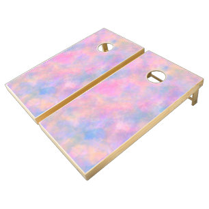 Awesome Combination of Pastel Colors  Cornhole Set