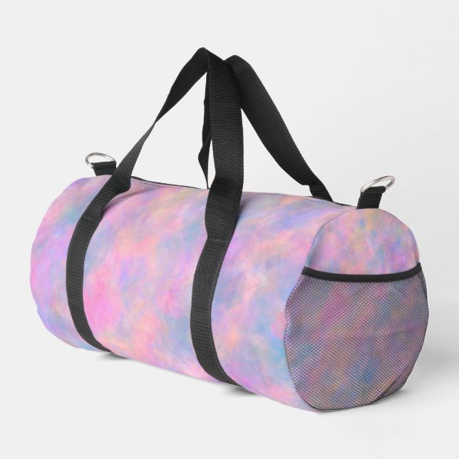 Awesome Combination of Pastel Colors  Duffle Bag (Right Corner)