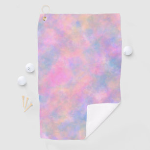Awesome Combination of Pastel Colors Golf Towel