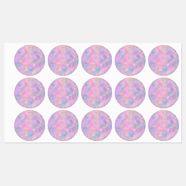 Awesome Combination of Pastel Colors  Labels (Sheet)