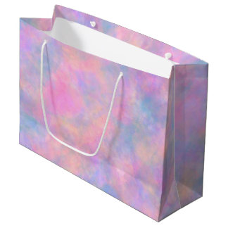 Awesome Combination of Pastel Colors  Large Gift Bag