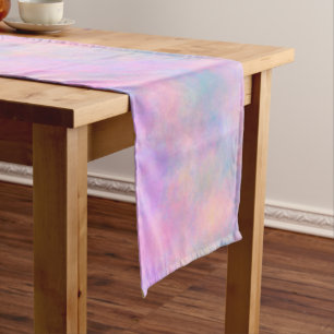 Awesome Combination of Pastel Colors Long Table Runner