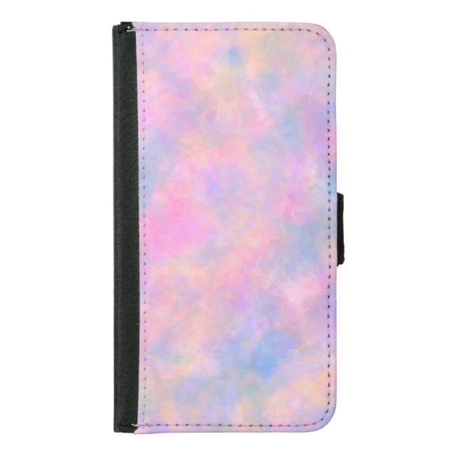 Awesome Combination of Pastel Colors  Samsung Galaxy Wallet Case (Front)