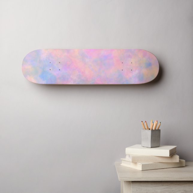 Awesome Combination of Pastel Colors  Skateboard (Wall Art (Horz))