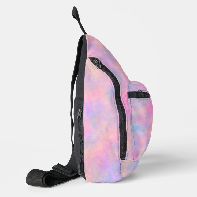 Awesome Combination of Pastel Colors  Sling Bag (Left)