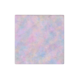 Awesome Combination of Pastel Colors  Stone Magnet
