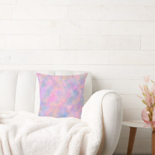 Awesome Combination of Pastel Colors  Throw Pillow