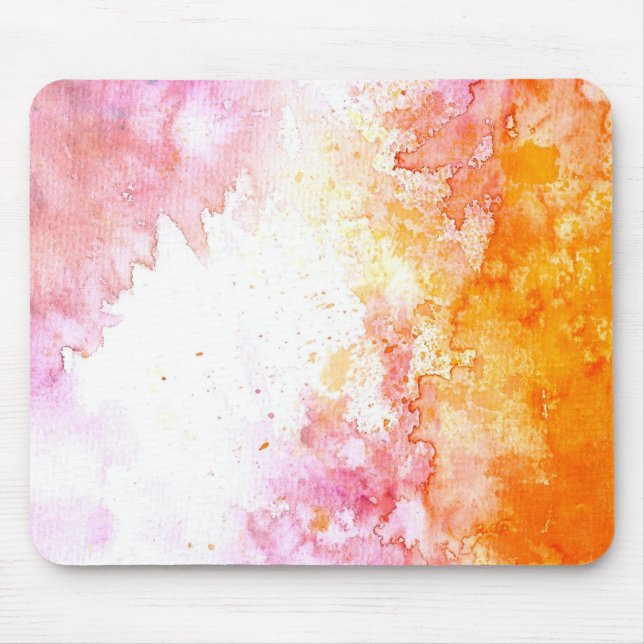 Awesome Cool colorful abstract trendy modern Mouse Pad (Front)