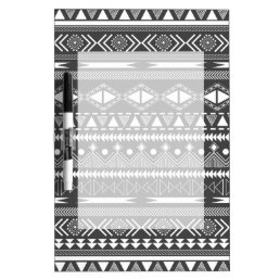 Awesome Cool trendy Aztec tribal Andes pattern Dry Erase Board