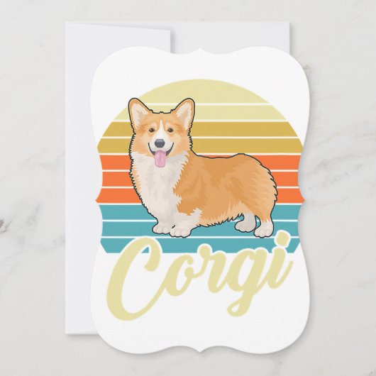 Awesome Corgi 1970s Vintage Retro (Front)