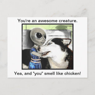 Awesome Creature Postcard