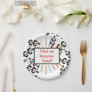 Awesome Cross Country Paper Plate