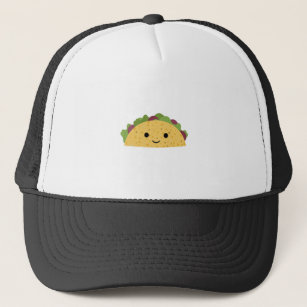 Awesome Cute Cartoon kawaii Taco Trucker Hat