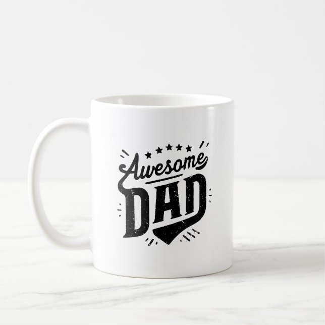 Awesome Dad Coffee Mug (Left)