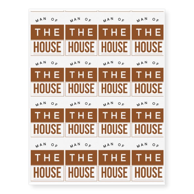 Awesome Dad Gifts Temporary Tattoos (Front)