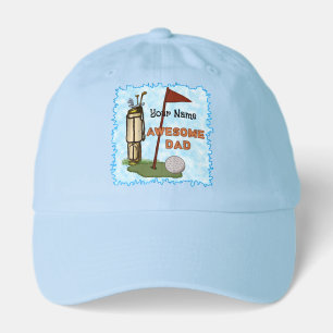 Awesome Dad Golf  Hat