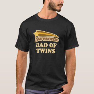 Awesome Dad of Twins T-Shirt