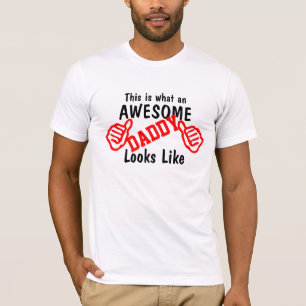 Awesome Dad Quotes Sayings Fathers Day Gift T-Shirt