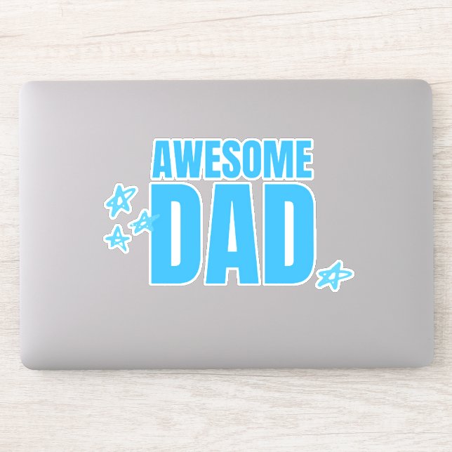 Awesome dad sticker (Computer)