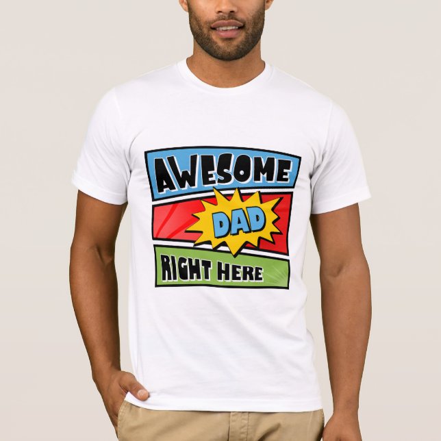 Awesome Dad T-Shirt (Front)