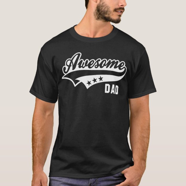 Awesome DAD T-Shirt WB (Front)