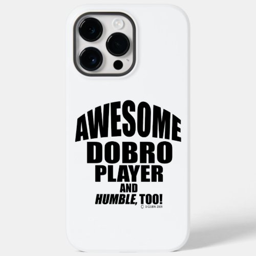 Awesome Dobro Player Case_Mate iPhone Case