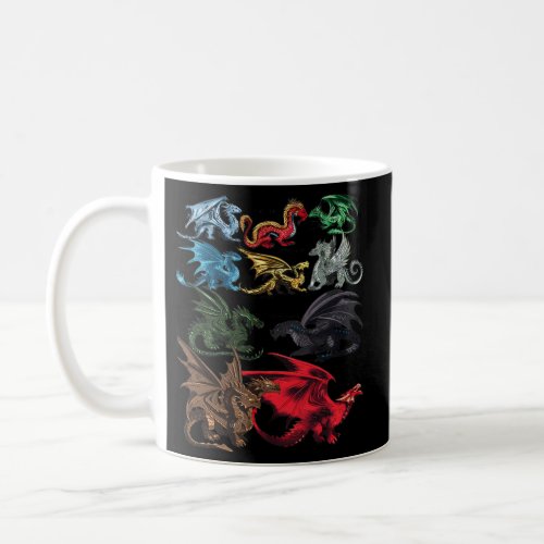 Awesome Dragon Types Of Dragons Coffee Mug