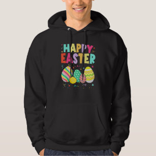Awesome Easter Day Bunny Easter Rabbit Eggs Family Hoodie