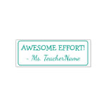 [ Thumbnail: "Awesome Effort!" + Custom Instructor Name Self-Inking Stamp ]
