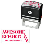 [ Thumbnail: "Awesome Effort!" Marking Rubber Stamp ]