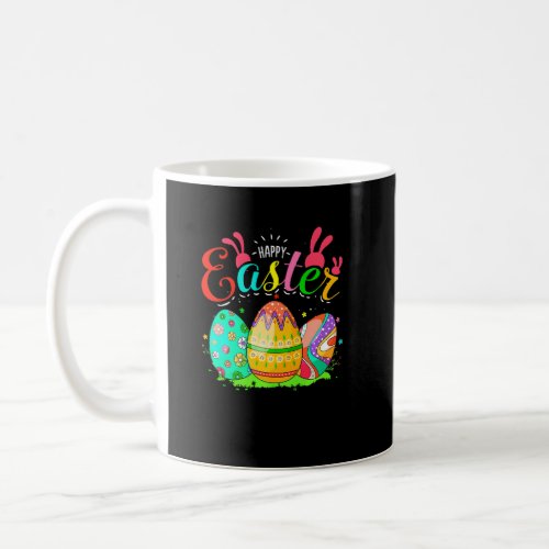 Awesome Egg Hunting Bunny Easter Happy Easter Day  Coffee Mug