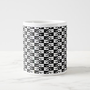Awesome Eighties Mod Sunglasses Checkers Giant Coffee Mug
