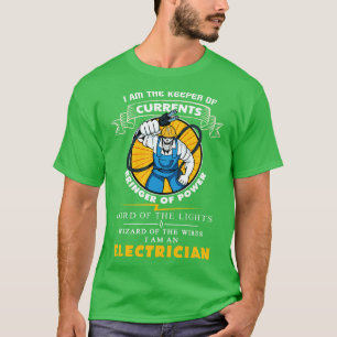 Awesome Electrician Gift Electrical Engineer Linem T-Shirt