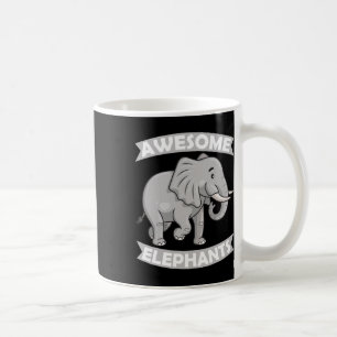 Awesome Elephants Zoo Circus Elephant Conservative Coffee Mug