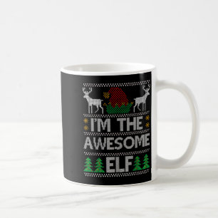 Awesome Elf Matching Family Group Christmas Party Coffee Mug