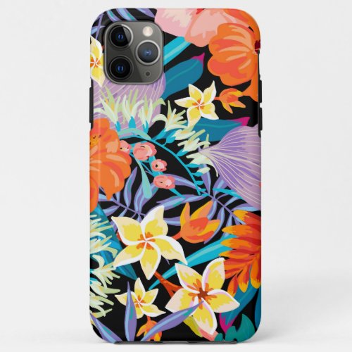 Awesome Exotic Flowers iPhone 11 Pro Max Case