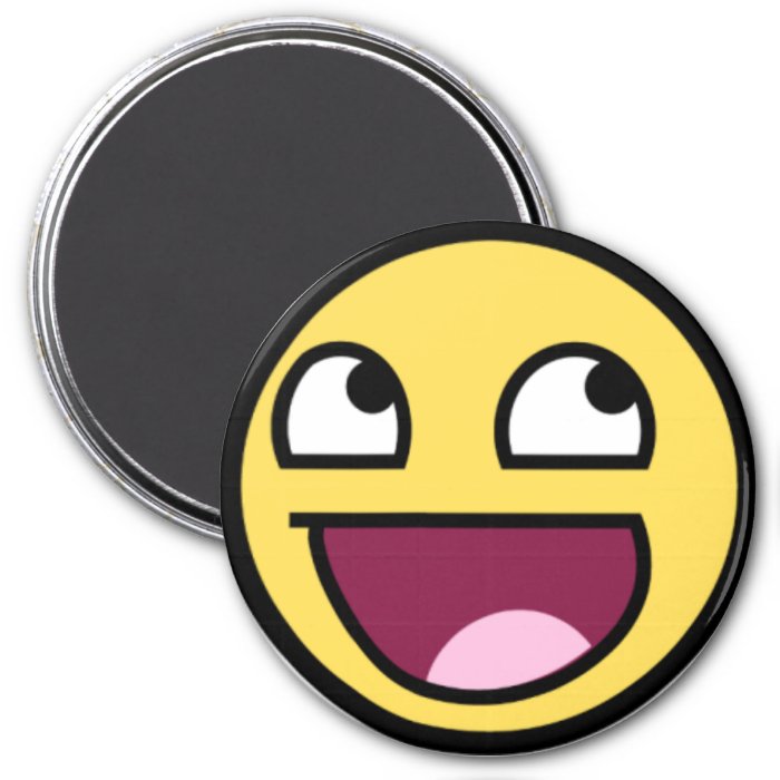 AWESOME FACE 4CHAN MEME FRIDGE MAGNET