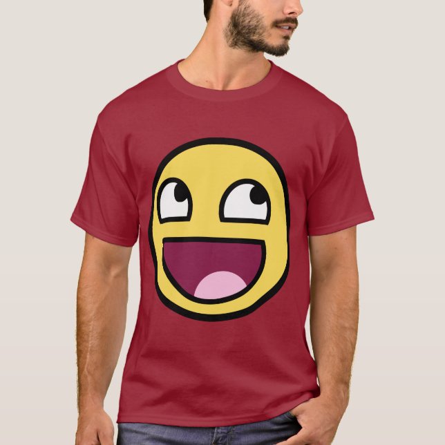 awesome face awesome face T-Shirt (Front)